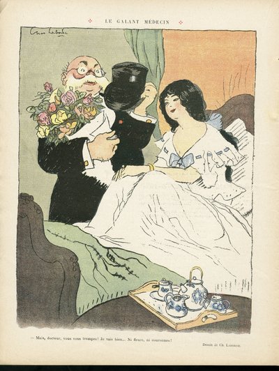 Illustration von Chas-Laborde (1886-1941) in Le Rire von Charles Laborde