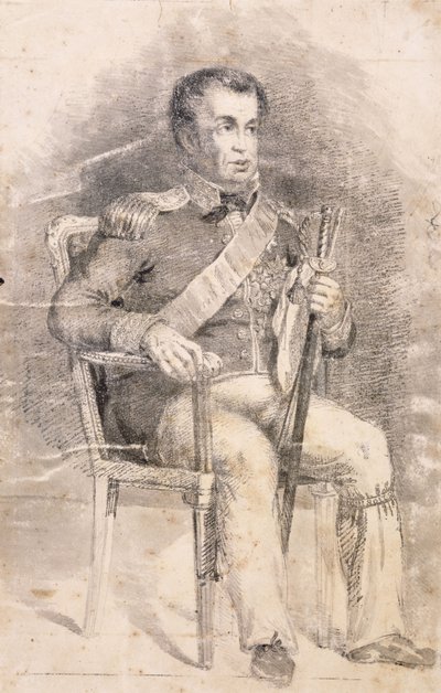 Porträt von Dom Joao VI, ca. 1825-6 von Charles Landseer