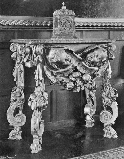Ein Grinling Gibbons Konsolentisch von Charles Latham