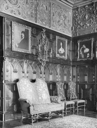 Ecke des Wohnzimmers von Charles Latham