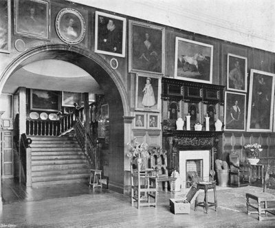Norton Conyers: Die Halle und Treppe von Charles Latham