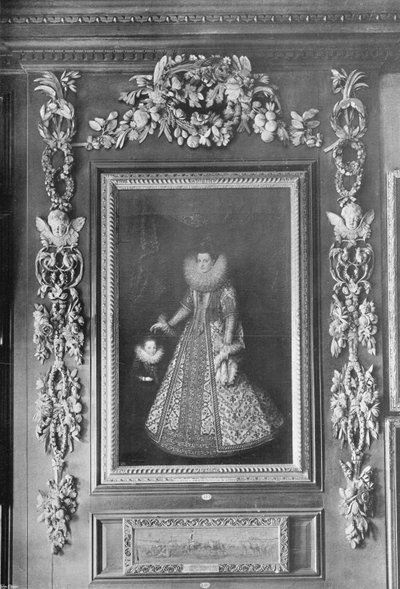 Porträt der Erzherzogin Isabella in Hampton Court von Charles Latham