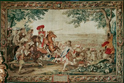Einzug von Ludwig XIV. in Dünkirchen von Charles Le Brun