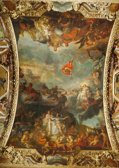 Ludwig XIV. regiert allein von Charles Le Brun