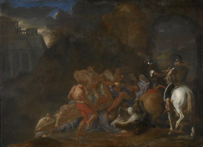 Der Weg nach Golgatha von Charles Le Brun