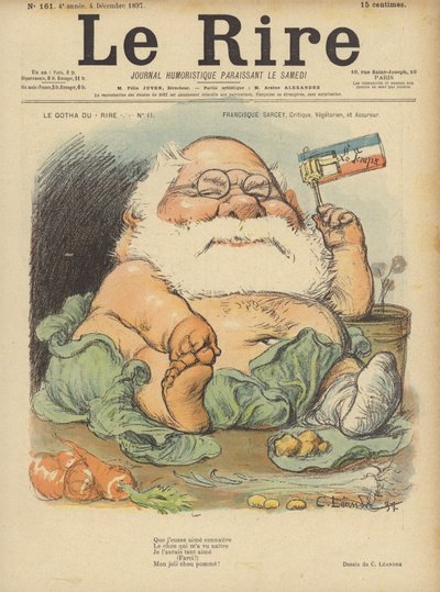Illustration für Le Rire von Charles Leandre