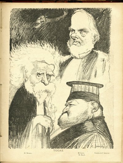 Illustration von Charles Leandre (1862-1934) in Le Lire von Charles Leandre