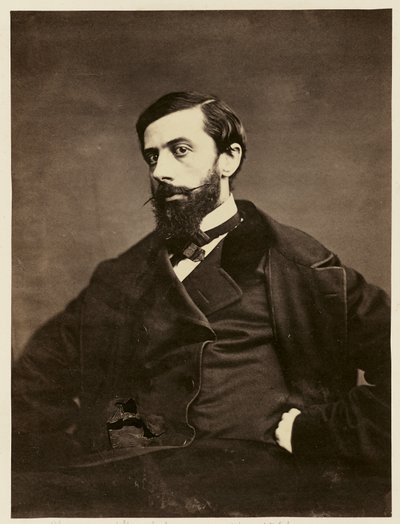 [Porträt von Charles-Théodule Devéria] von Charles Marville