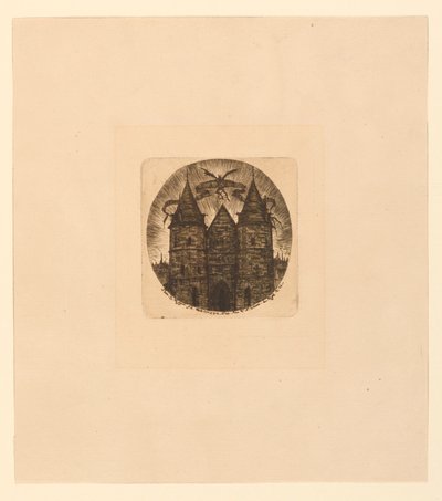 Altes Tor des Justizpalastes von Charles Meryon