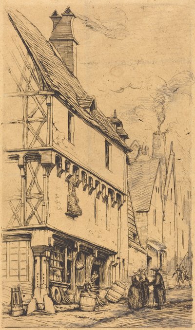 Altes Haus in Bourges, genannt 