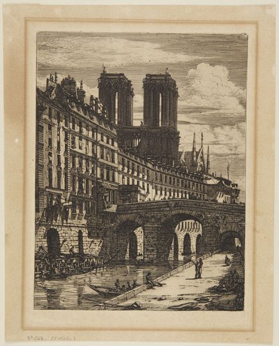 Die kleine Brücke von Charles Meryon