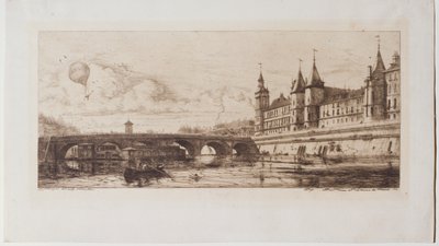 Die Pont au Change von Charles Meryon