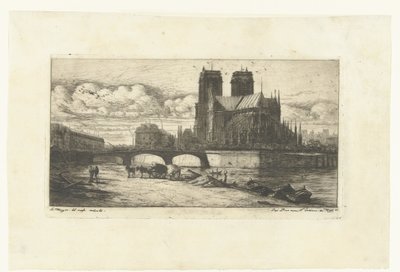 Notre-Dame in Paris von Charles Meryon