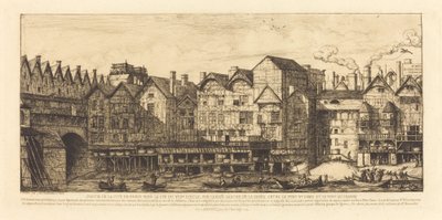 Ansicht der Stadt Paris gegen Ende des XVII. Jahrhunderts von Charles Meryon