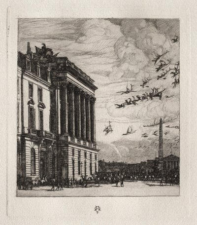 Das Admiralität, Paris von Charles Meryon