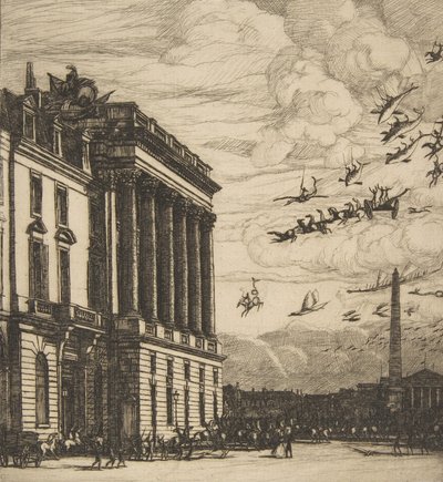 Das Admiralty, Paris, 1865 von Charles Meryon