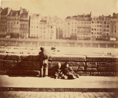 [Rastende Schornsteinfeger] von Charles Nègre