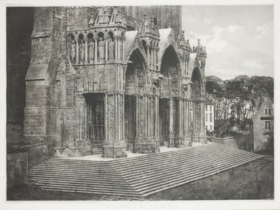 Kathedrale von Chartres von Charles Nègre