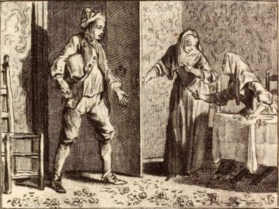 Das Gemälde von Charles Nicolas Cochin