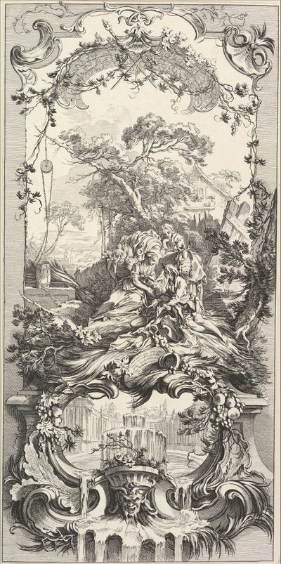 Triomphe de Pomone Triumph der Pomona von Charles Nicolas Cochin