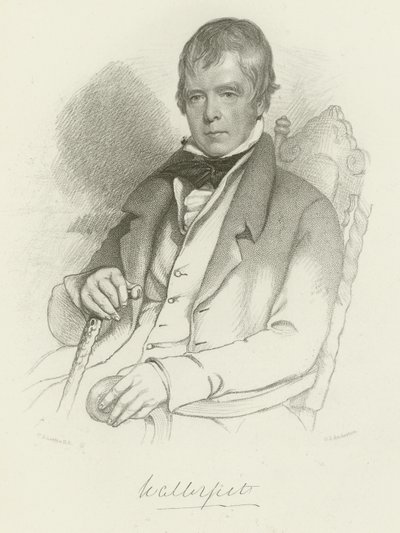 Sir Walter Scott von Charles Robert Leslie