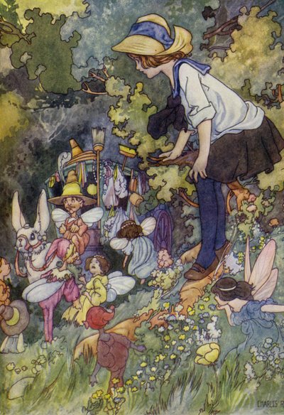 Ein Blick ins Märchenland von Charles Robinson