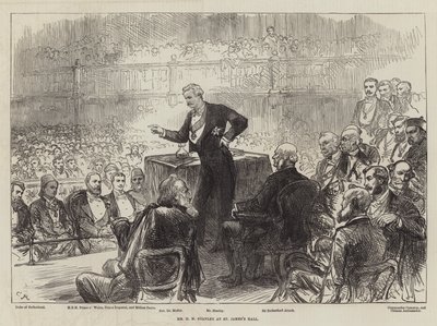 Mr. H. M. Stanley in der St. James