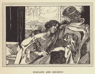 Penelope und Odysseus von Sir John Charles Robinson
