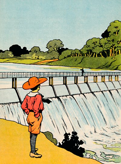 Der Damm, 1912 von Charles Robinson