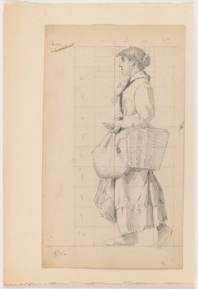 Französische Bäuerin von Charles Sprague Pearce