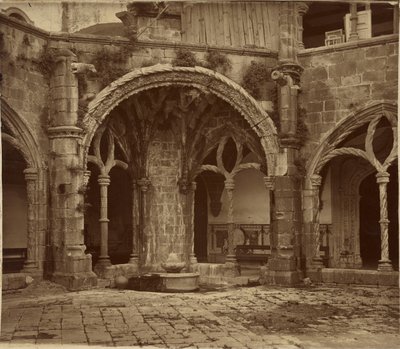 [Kreuzgang der Stille, Kloster Santa Cruz de Coimbra] von Charles Thurston Thompson