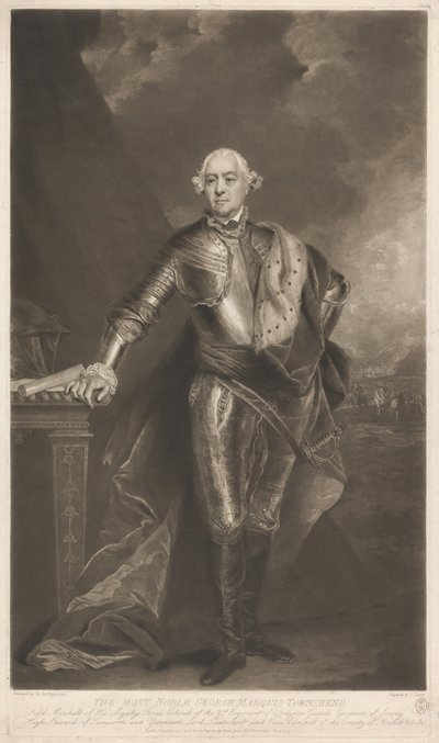 George, erster Marquis Townshend von Charles Turner