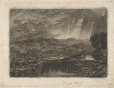 More Park, in der Nähe von Watford, am Fluss Colne von Charles Turner