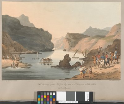 Nr. 11 Der Übergang des Tagus durch die 3. Division bei Villa Velha, 20. Mai 1811 von Charles Turner