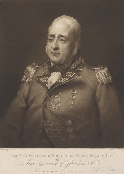 Der Ehrenwerte, Generalleutnant, Henry Edward Fox von Charles Turner