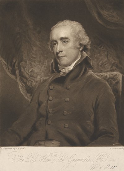 Der hochverehrte Thomas Grenville von Charles Turner