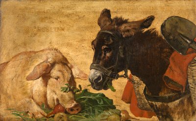 Gierig und faul, mäßig und fleißig von Charles Verlat