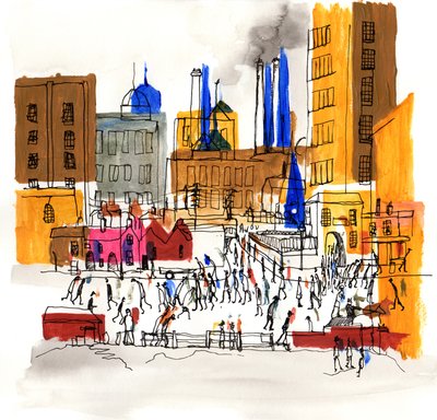 Kommen aus der Mühle, 2014 von Charlotte Orr