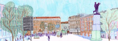 Hermannplatz von Charlotte Orr