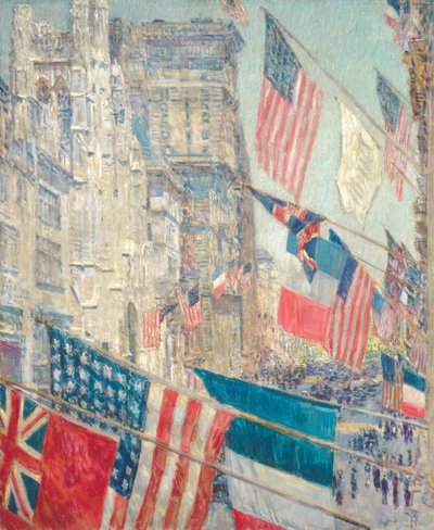 Allies Day, Mai 1917 von Childe Frederick Hassam