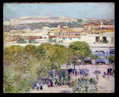 Place Centrale und Fort Cabanas, Havanna von Childe Frederick Hassam