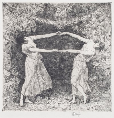 Der Lorbeertanz von Childe Frederick Hassam