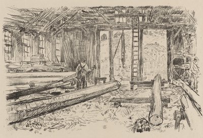 Der Spar-Laden, Gloucester, 8. Juli von Childe Frederick Hassam