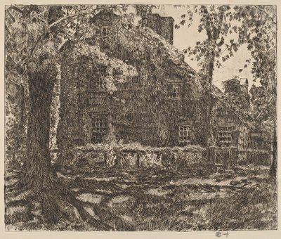 Das "Home Sweet Home" Cottage, Easthampton von Childe Hassam