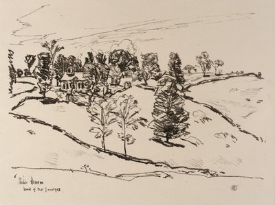 Das kleine Schulhaus, Land der Träume von Childe Hassam