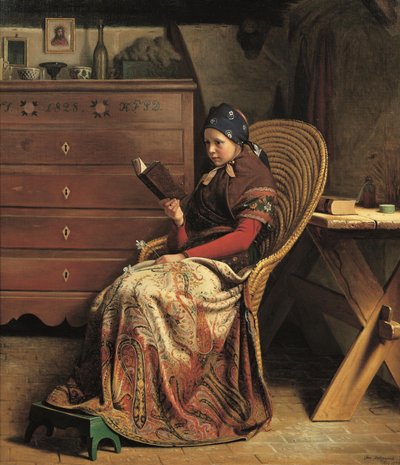 In einem Kiefernwald. Studie von Christen Dalsgaard