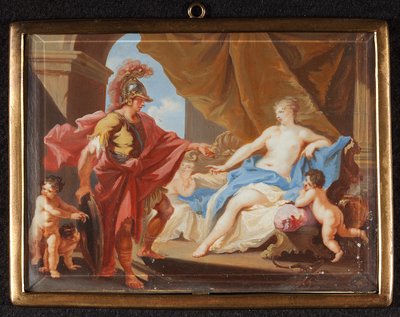 Mars und Venus von Christian Friedrich Zincke