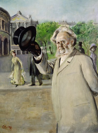 Autor Henrik Ibsen von Christian Krohg
