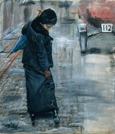 Schlammspritzer von Christian Krohg