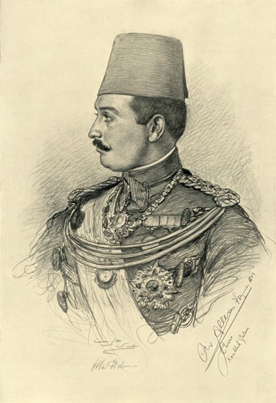 Abbas II Helmy Bey, Koubbeh-Palast, Kairo, Ägypten, 1898 von Christian Wilhelm Allers
